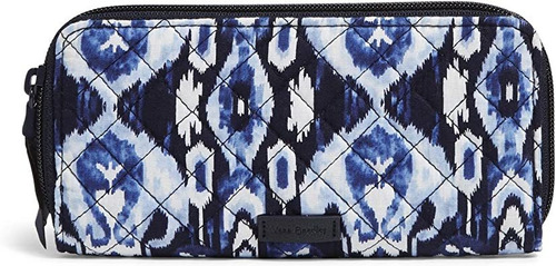 Vera Bradley Women's Cotton Bifold Wallet With Rfid