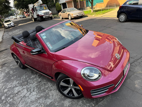 Hermoso Beetle 2017 Convertible #pink 1.8 Turbo Automatico
