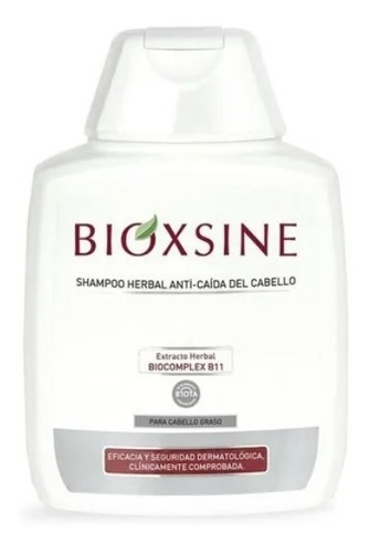 Bioxsine Shampoo Anticaída Cabello Graso 300 Ml
