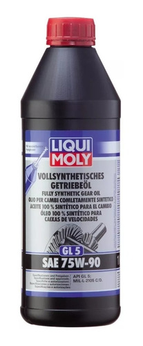 Aceite Transmisión 75w90 Gl5 Sintético Liqui Moly 1lt