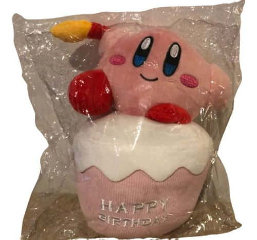 Peluche Kirby Happy Birthday, Kirby Musical Feliz Cumpleaños