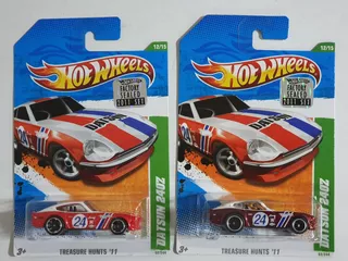 2 Hot Wheels Datsun 240z Sth Super Treasure Y Th Hunt 2011