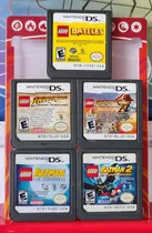 Comprar 5 Video Juegos Originales De Niños,batman,indiana Jones Ds,c