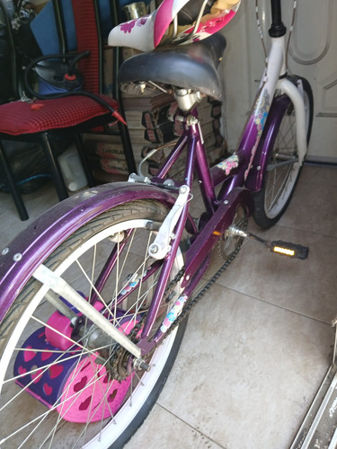 Bicicleta Rodado 20 Impecable!! Funciona Perfectamente!! Blanco 20 " (Usado)