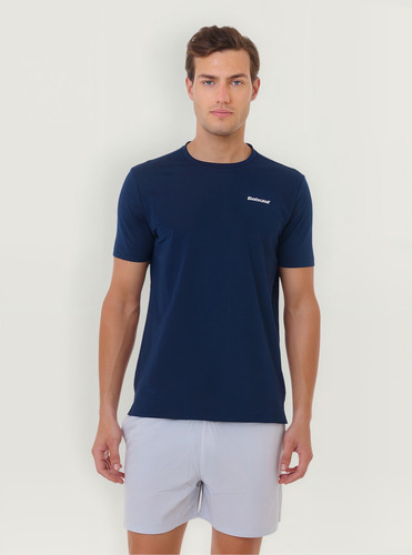 Remera Hombre Tenis Padel Babolat Viper Il Azul Marino
