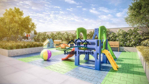 Imagem 13 de 27 de Apartamento Com 2 Dormitórios(01 Suíte) Varanda Grill,lazer Completo,vaga À Venda, 63 M² Por R$ 466.000 - Centro - Santo André/sp - Ap1542