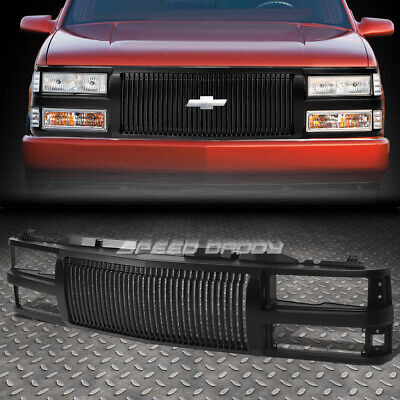 For 94-00 Chevy C10 C/k/tahoe/blazer Front Bumper Black  Oad