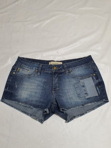 Short Rapsodia Mujer Jean Parches