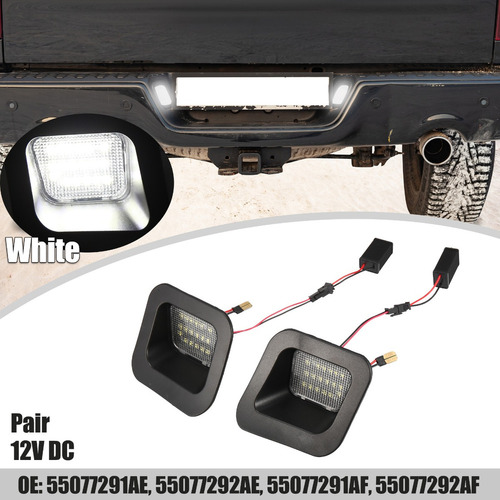 A Luces De Matrícula Led Para Dodge Ram 1500 02-10 2500