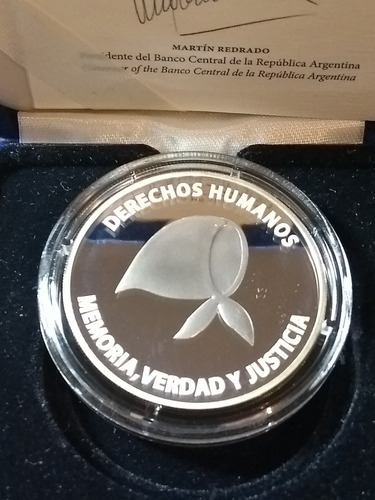 Moneda De Plata Derechos Humanos 2006
