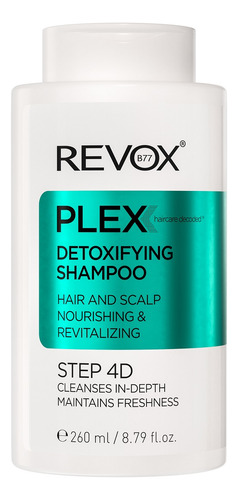 Shampoo Desintoxicante Paso 4d Plex X260ml Revox