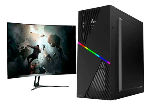 Pc Gamer Monitor 23.8 Ryzen 7 5700g Ram 32gb Ssd 1tb C/wifi