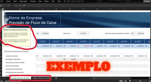 Planilha Fluxo De Caixa Offline. (envio Gmail Ou Whatsapp).