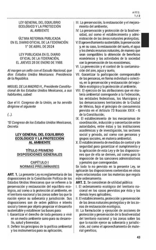 Legislación Federal Especializada Ambiental 2025 Delitos En Materia Ambiental Del Código Penal Federal Artículos Constitucionales En Materia Ambiental Más 13