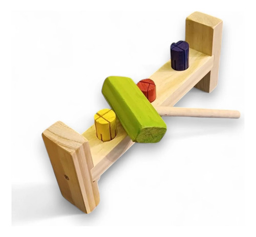 Banco De Descarga De Madera Pequeño Motricidad