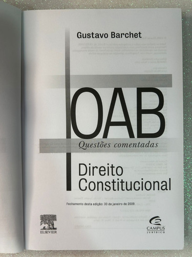 Direito Constitucional - Coleção Oab Questões Comentadas