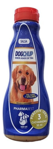 Salsa Dogchup Sabor Asado De Tira Para Perros 350ml