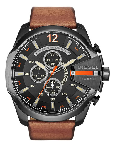 Diesel Dz4343 Reloj Mega Chief, Redondo, Análogo Para Hombre