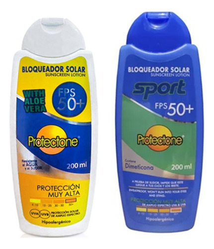 Kit Bloquedor Solar Pfs 50+ De 200 Ml