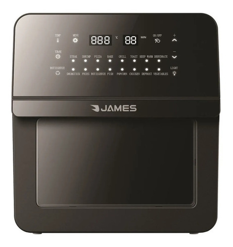 Freidora Sin Aceite James Multifuncion Horno Y Grill