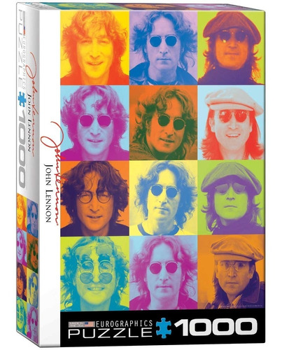 Puzzle 1000 Piezas John Lennon Color  - Eurographics