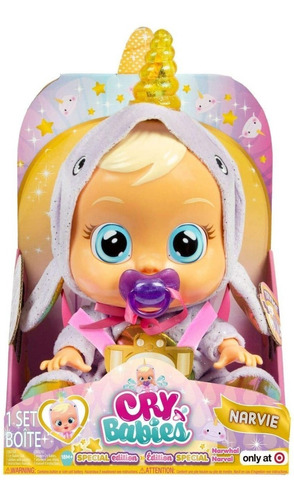 Imagen 1 de 4 de Bebe Lloron Narvie Cry Babies Narvie Special Edition 93768