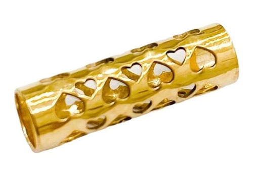 Separador De Pingente Ouro 18k  Espaçador 15mm Berloque 