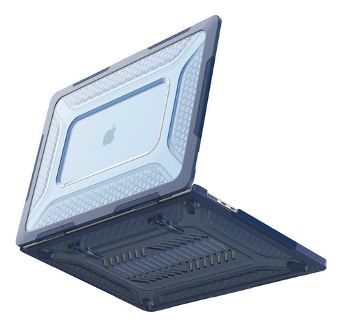 . Funda Tekku Hc Para Macbook Air 15 Azul A2941 A3114 Uso 