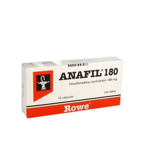 Anafil 180 Mg  10 Comp