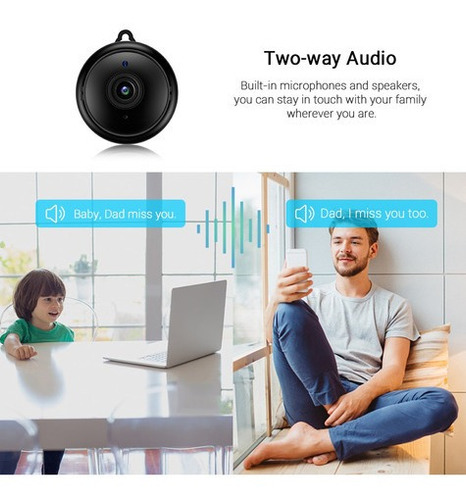 Wifi Cam Mini Micro Spy Camera Night Vision Ip 1080p