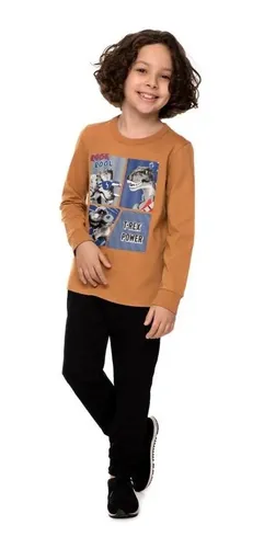 Calça de on sale moletom infantil malwee