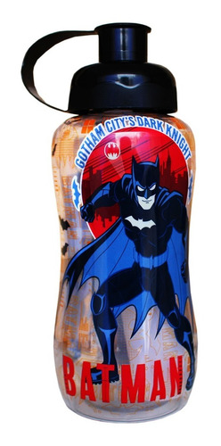 Garrafa Squeeze Batman Gotham City's Dc Tubo De Gelo 550 Ml