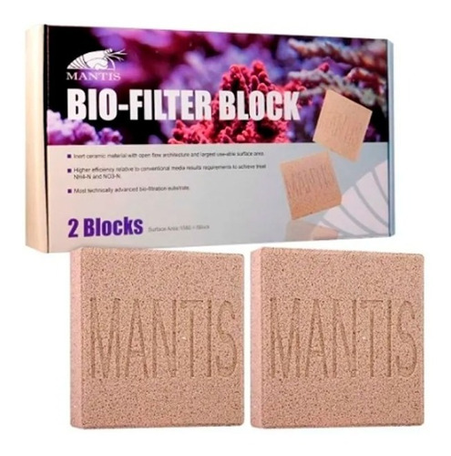 Bio Block Mantis 2 Peças Mídia Biológica 
