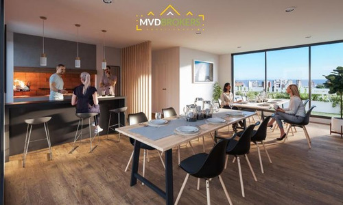 Imagen 5 de 30 de Ventura Soho | Apartamento 2 Dormitorios | Venta | Cordón Sur | Vivienda Promovida| 10% De Descuento! Maldonado Y Emilio Frugoni