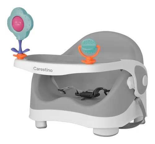 comprar Silla De Comer Booster Gris Bebé Doble Altura Carestino