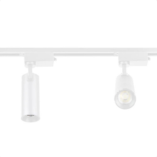 Perfil Luminaria Pendente Com Led Spot 1m Branco 3.000k Dopo