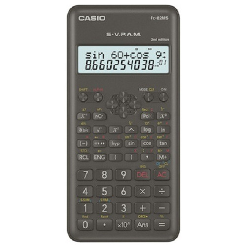 Calculadora Casio Científica Fx-82ms.  Camaru Ltda