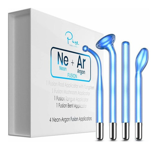 Nuderma Fusion Wand Set De 4 Aplicadores De Vidrio De F...