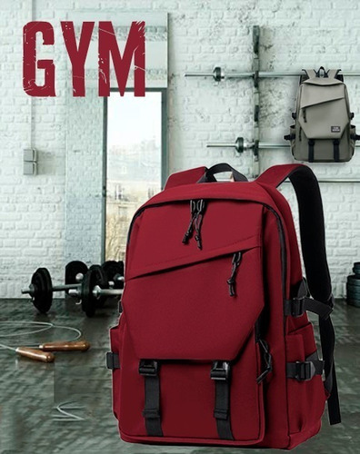 Y Mochila Back Pack Casual Deportiva Escolar Impermeable