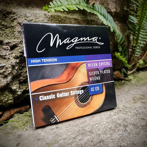 Imagen 3 de 4 de Cuerdas Magma P/guitarra Clásica High Tensión Silver Plated