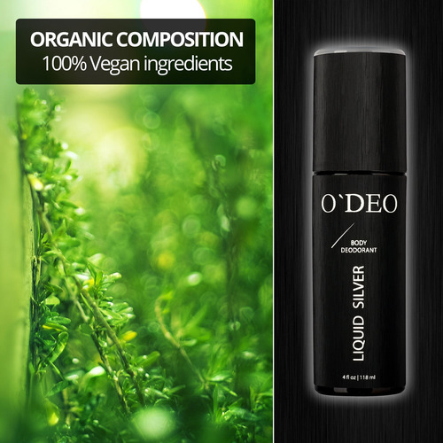 Natural Deodorant Spray For Men - Men's Organic Dedorant - N
