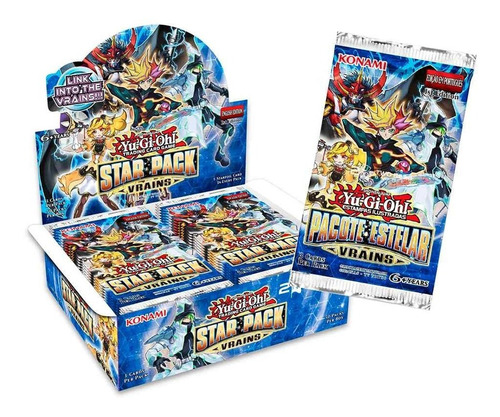 Yugioh Box Booster Pacote Estelar Vrains Link Portugues