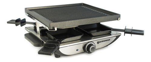 Swissmar Raclette De Acero Inoxidable Para 4 Personas Ginebr