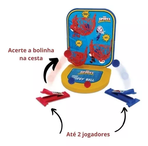 Jogo Spidey Ball - Mary Toys Brinquedos