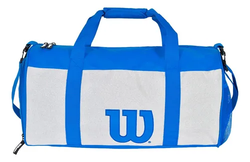 Maleta Deportiva Bolsa Gym Viaje Fitness Wilson Classic Color Azul