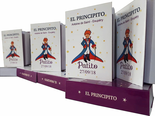 25 Minilibros Libros Miniatura Personalizados El Principito 