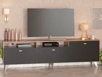 Comprar Mesa Tv Led Rack Nordico 1.80 Mts Moderno Melamina Modular