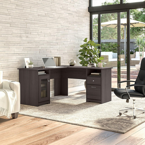 Bush Furniture Cabot Escritorio Para Computadora En Forma De