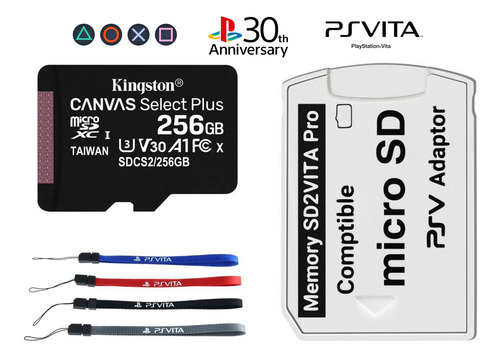 Pack De Liberación Para Psvita Con Memoria Sd De 256gb (Usado)