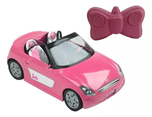 Carro controle remoto 7 funçoes Barbie style car Candide